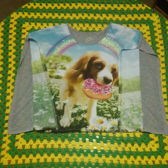 ๐ถ๐ฉ๐ป Dog Shirt Cute Sunflower Shawl All Over - Picture 5 of 10